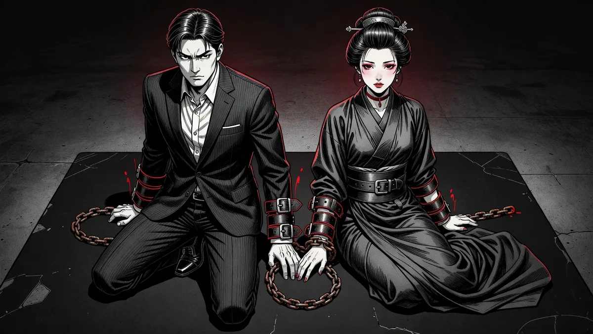 赤と黒の構図